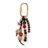 DIY Bag Pendant Conch Heart Key Ring Creative Bag Charm  Men