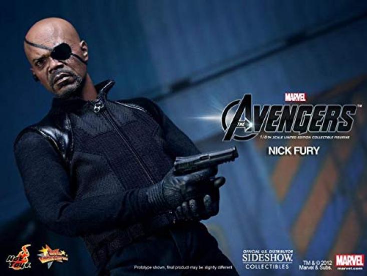 Hot Toys Movie Masterpiece Avengers 1/6 Scale Figure Nick Fury