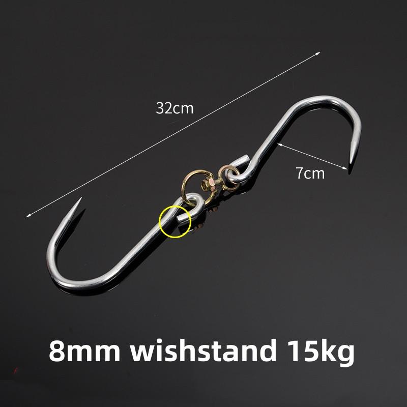 Rindfleisch Rind Ente Schweres Fleisch Hängender Haken Edelstahl Einzelhaken Doppelhaken Brathähnchen Flügel Werkzeuge Chinesisches Restaurant Haken