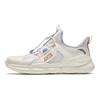 Anta Komfortable Allsidige Sklisikre Slitesterke Pustende Lave Casual Sko Barnesneakers Hvit Blå Rosa A322428862-2