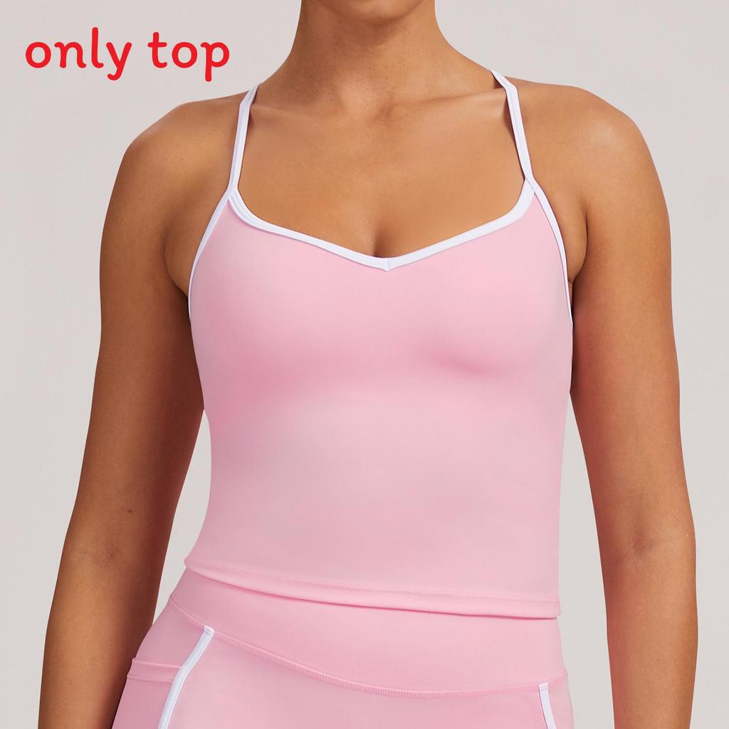 Débardeur de Yoga Femme en Tissu à Séchage Rapide pour la Course à Pied et les Activités de Fitness