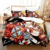 Family Teachers REBORN Tsuna Bedding Set Printed Bed Set With Pillowcase Duvet Cover Soft Single Double Queen Super King Size