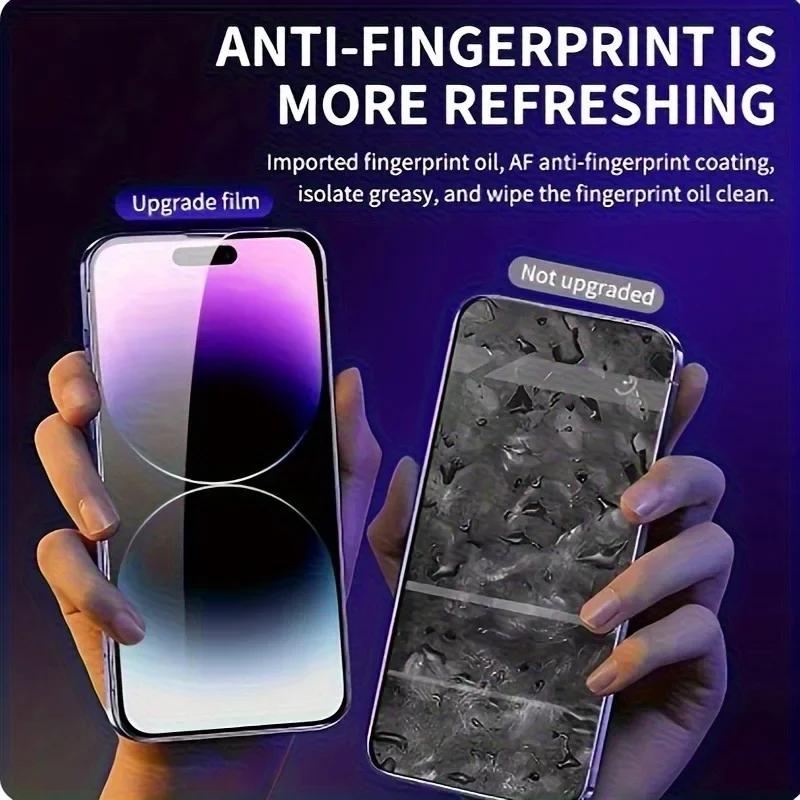 3PCS Anti Spy Dust Free Installation Screen Protector for Samsung A15 5G A16 A14 A13 A12 A06 A05 A05s A25 A23 A22 A21s Glass