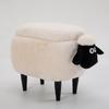 Solid Wood Creative Sheep Storage Stool Makeup Stool Living Room Change Shoe Bench Dressing Table Stool Storage Sofa Stool