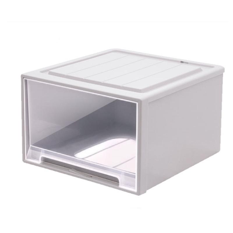 Japanese Thickened Plastic Transparent Shoe and Clothes Organizer Drawer