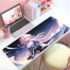 Game Futuristic HHonkai Star Rail Mouse Pad Large Thick Desk Pad Stitched Edges Gaming Mouse Mat For Pc