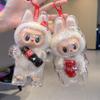 Labubu Third Generation Series Transparent Protective Case Doll Dust Shell Protective Cover