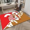 Sevilla Fc Crest Design Area Rug for Office, Chair Rug, Decorative Carpet Livingroom Mat, Large Size Fan gifts Christmas gifts