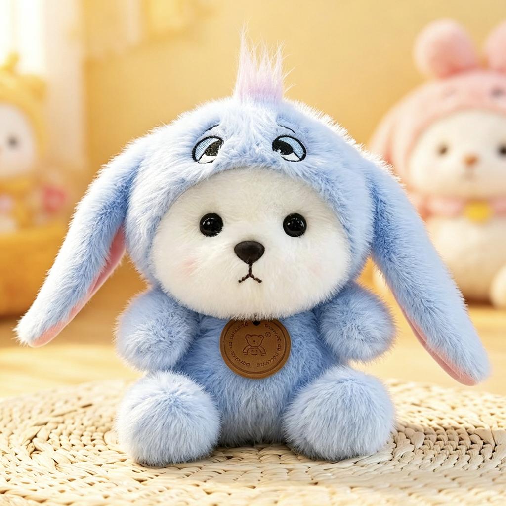 Plush Desktop Decoration Soft Stuffed Animal Doll for Room