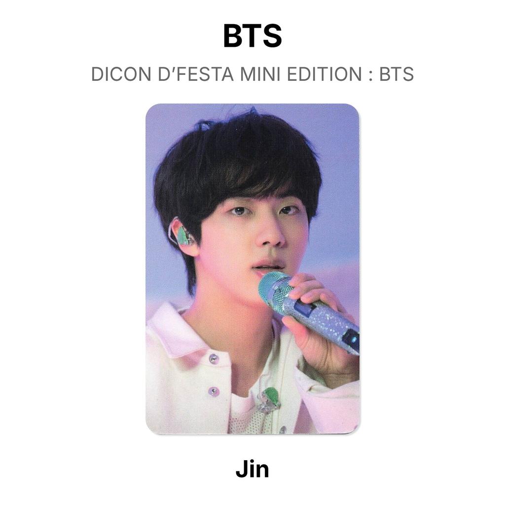 BTS DICON D’FESTA MINI EDITION : BTS Official Photocard