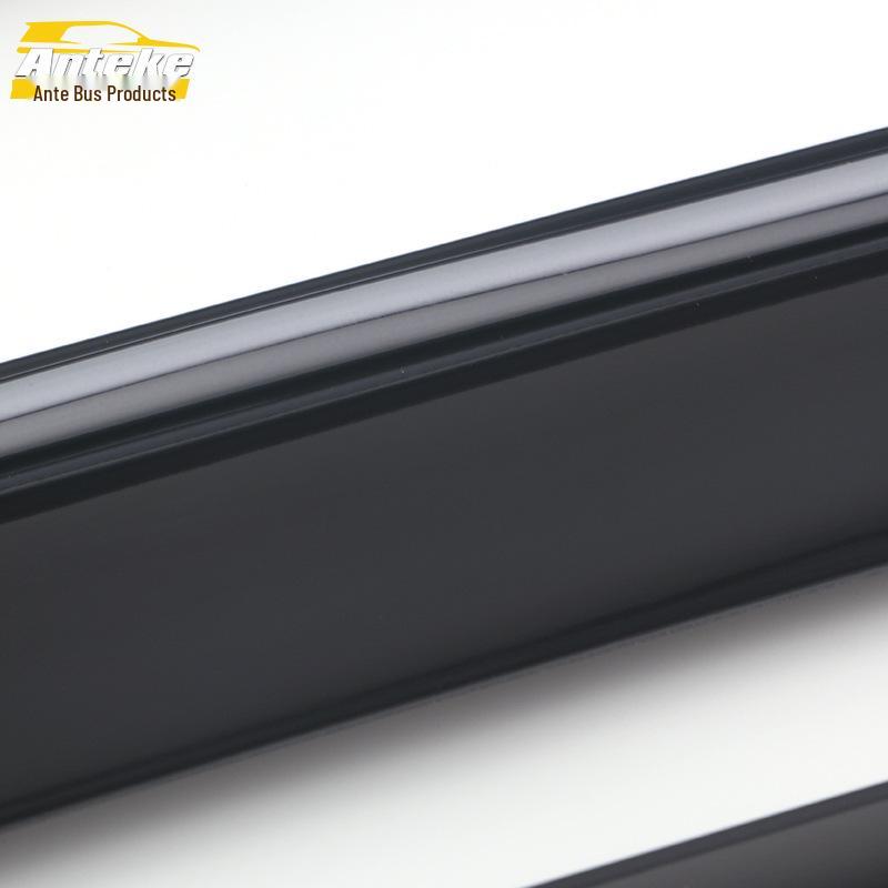 Compatible Polo Hatchback Rain Guards with Bright Plastic Strips – Fits 19 Models, Trim Strips Modification.