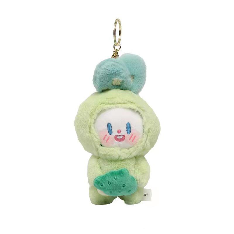 

Rabbit Elf Vegetable Pendant Cute Potato Broccoli Potato Plush Toy Figure 21cm Broccoli Rabbit Pendant