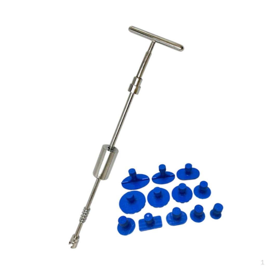 Auto Body Repair Tool Car Dent Puller Remover Accessories T Bar Paintless for