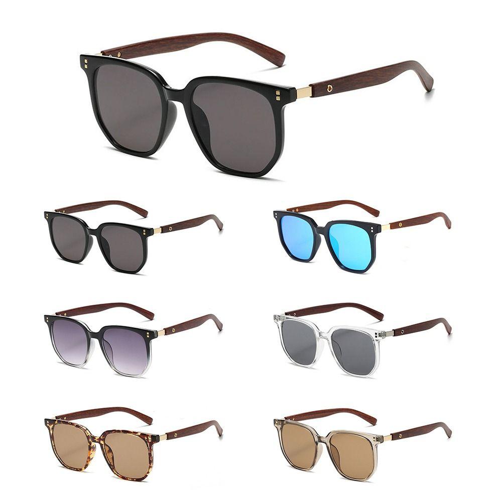 Ochelari de Soare Vintage cu Protecție UV, cu Aspect de Lemn, pentru Exterior, Fotografie de StradăX Ciclism, Nuanțe pentru Femei și Bărbați