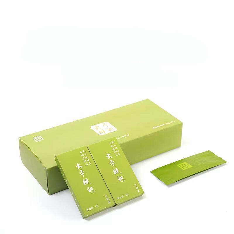 80 г зеленого чая Тайпинхоукуй Органический китайский чай Тайпин Хоукуй листовой чай — фото 5