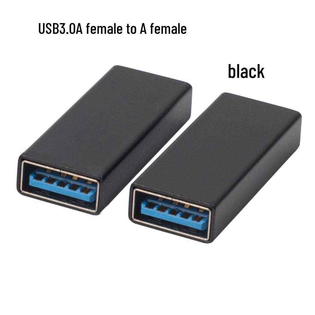 USB 3.0 to Type-C Female Adapter: Straight-Through Converter