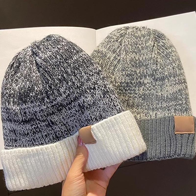 Pullover Cuff Head Cover Stretchy for Outdoor Sports Warm Hat Stretchy Elastic Headgear Hat for Winter