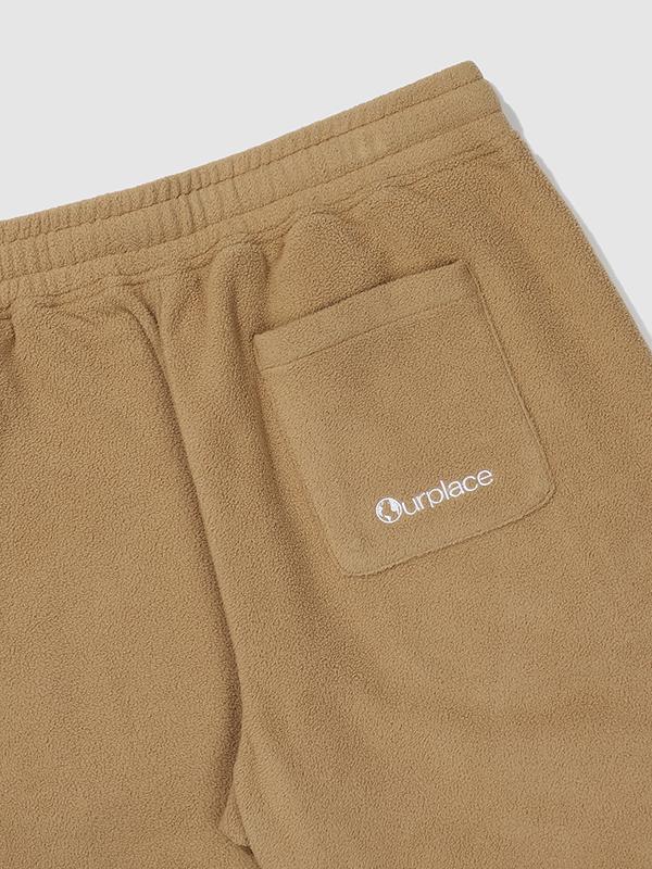 OURPLACE Fleece Pants Dark Beige (Op23Sp02U_320)