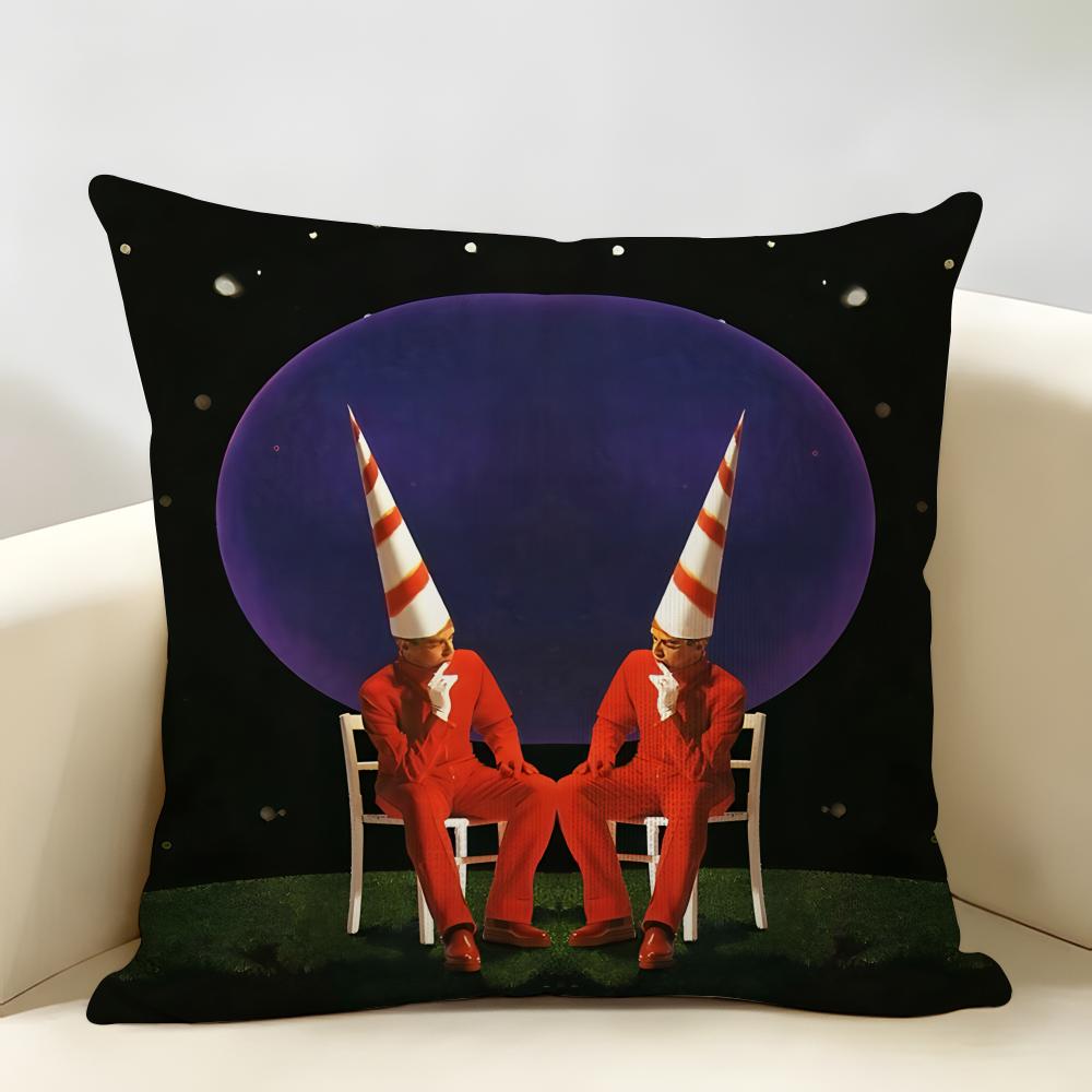 Music PPet Shop Boys Band Cushion Cover Natural Linen Organic Fabric DoubleSided Printing Room Sofa Decor Pillow Case