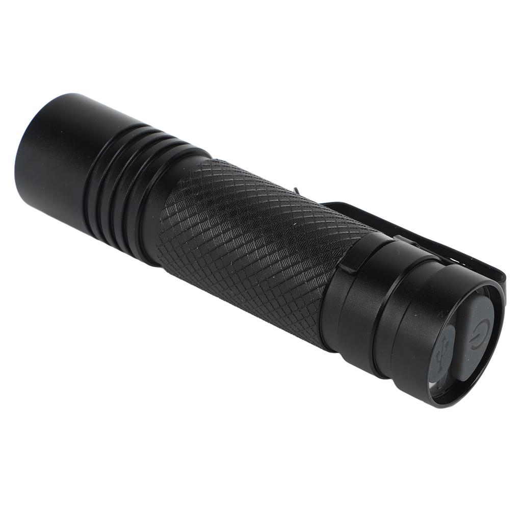 Portable Flashlight High Brightness Type C Rechargeable Multifunctional Pocket Size Torch Light for Camping