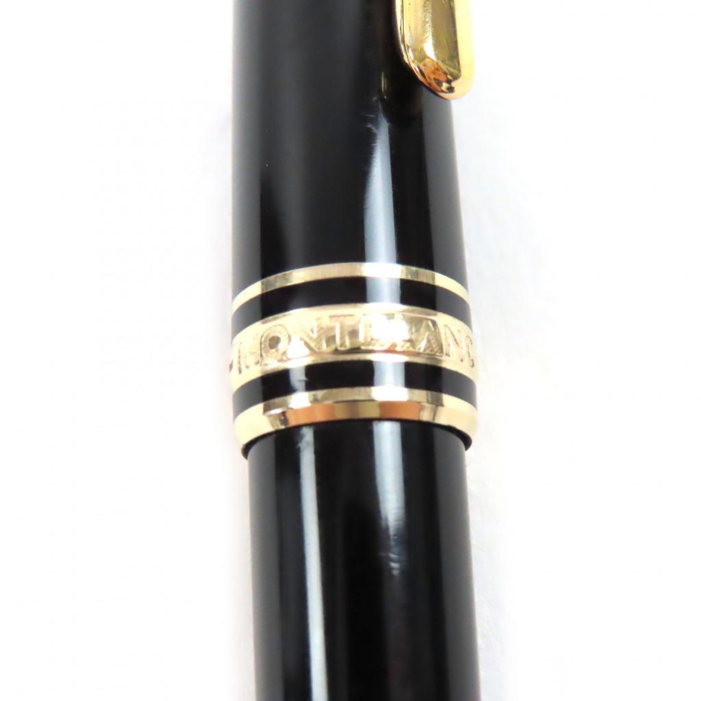 Very Good MONTBLANC Ballpoint Pen Meisterstück Classic Black Used