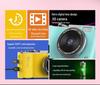 Retro Style 4K HD Dual Camera: Trendy Portable Digital Camera for Students