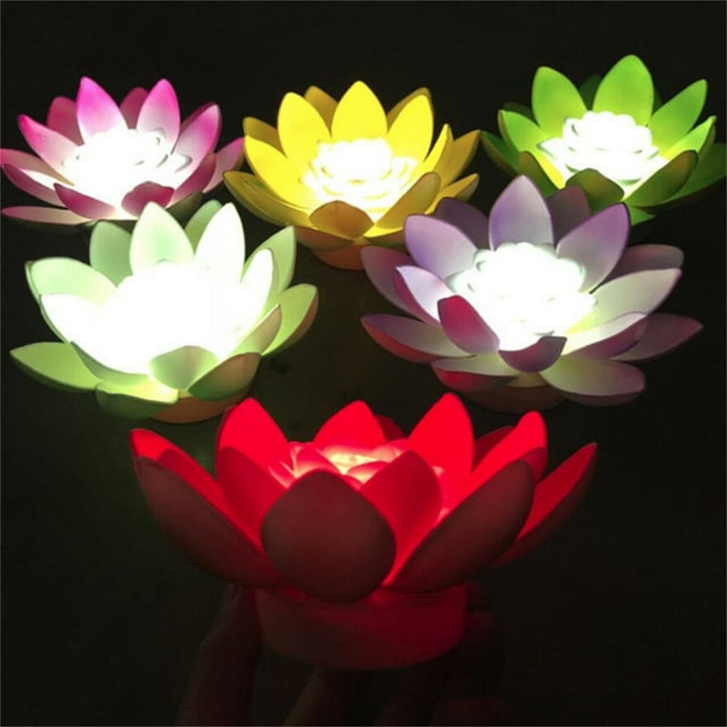 LED Lights, Battery Driven Flower Lights, Night Lights, Buddha Lights, Garden Lights, Parties, Wedding Decorations