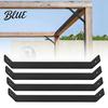 Load Bearing Support Duty Mild Angle for 45 Degree Bracket 4PCS Pergola Heavy Rust Resistant