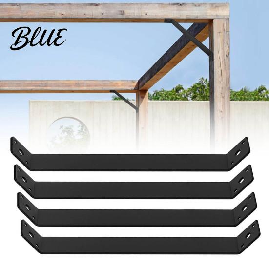 Load Bearing Support Duty Mild Angle for 45 Degree Bracket 4PCS Pergola Heavy Rust Resistant