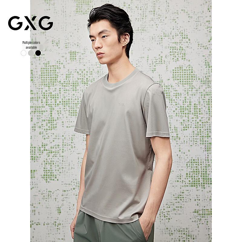 GXG Men's Round Neck Short Sleeve Knit T-Shirt