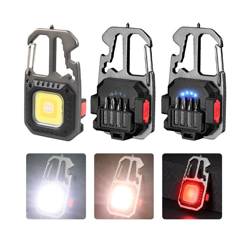 Ultra-Bright LED Keychain Multi-Function Emergency & Outdoor Flashlight