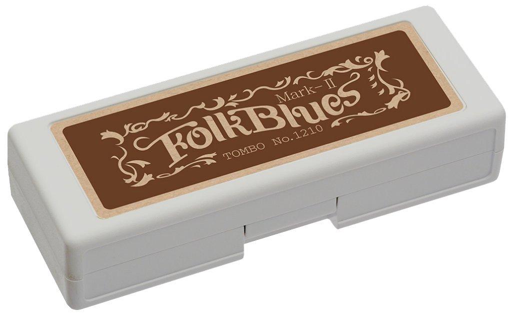 Tombo TOMBO 10 Holes Harmonica E Key Folk Blues Mark II 1210