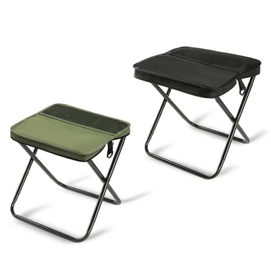 Mini Folding Stool with Carry Bag Portable Lightweight Heavy Duty Waterproof Outdoor Camping Backpacking Beach Picnic Fishing Collapsible Chair Seat