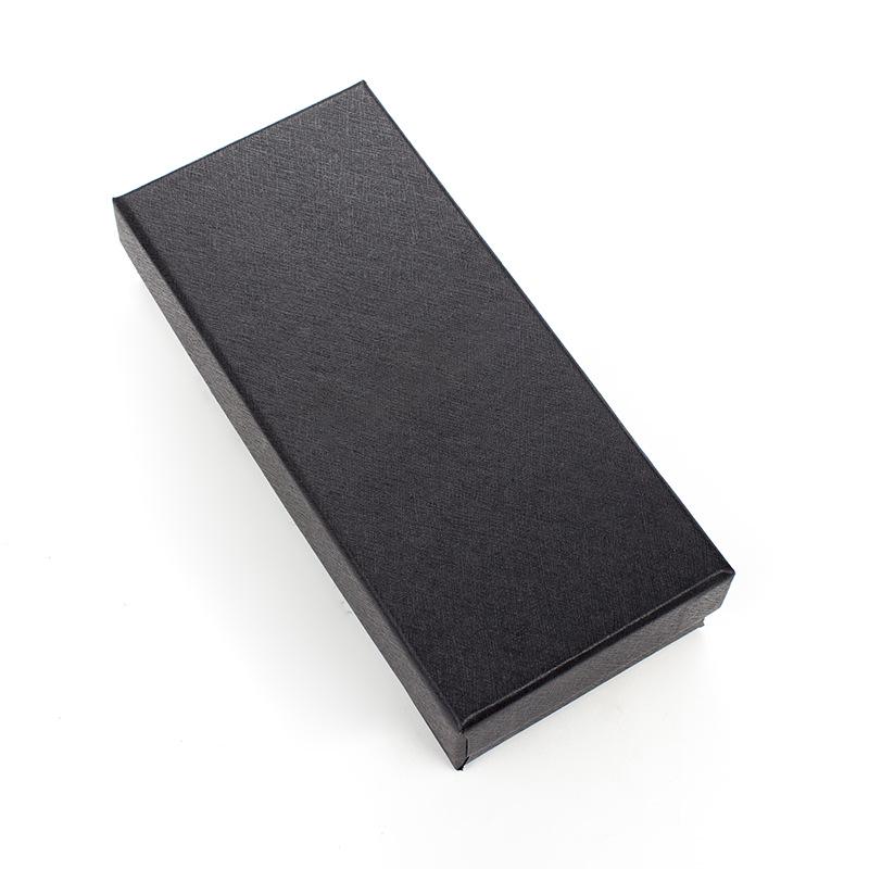 Black Long Universal Watch Packaging Box with Logo Options
