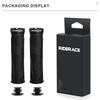 Bicycle Handlebar Grips Anti-Skid Shock-Absorbing Mountain Bike Handlebar Cover Ergonomic Comfortable Rubber Cycling Accessories