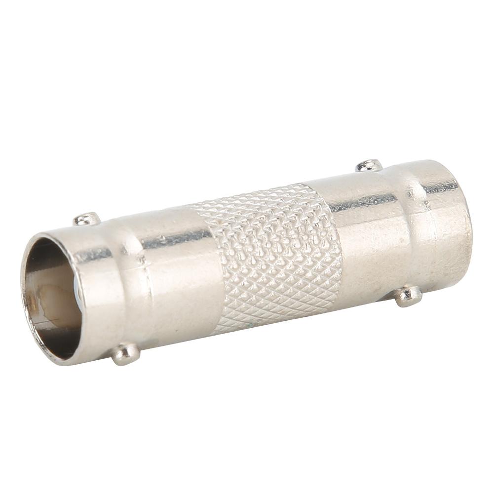 10pcs Nickel Plated Copper 50 Ohms Impedance BNC Female to BNC Female Adapter Connector