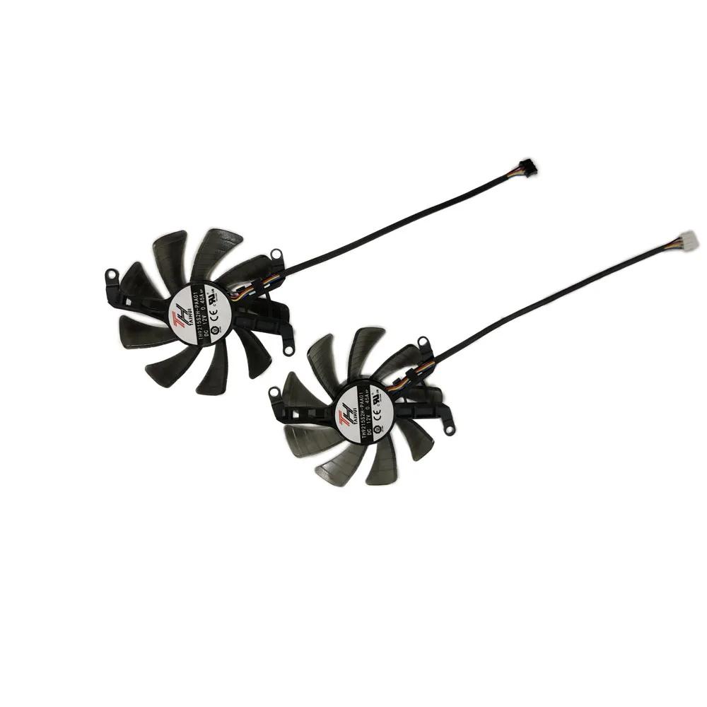 Video Card Fan,Graphics Cooler,2Pcs/Set,T129215SU,FY09015M12LPA,For GALAX RTX 3060 Ti Snapdragon FG,For GALAX RTX3050 Snapdragon 2 Plugs TH9215S2H