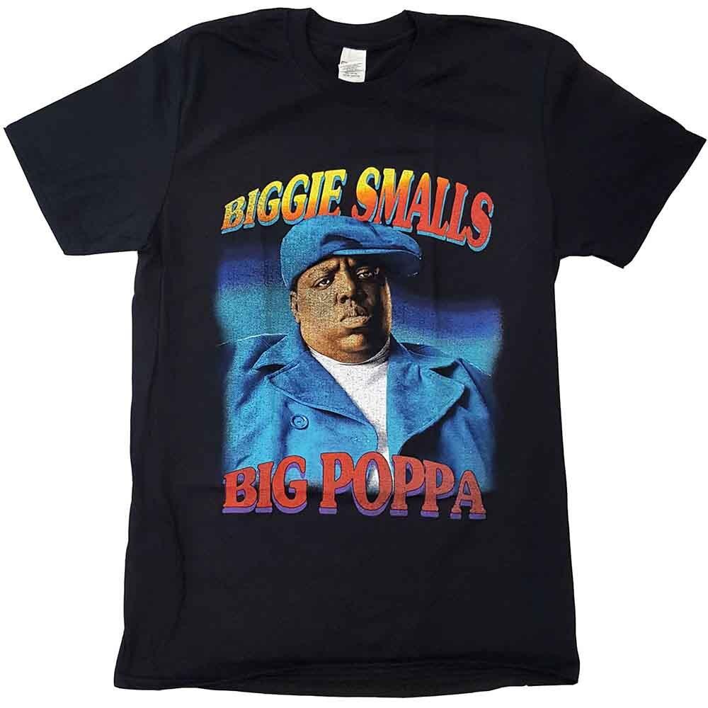 Biggie Smalls Poppa T-Shirt Black New Unisex T-Shirt M