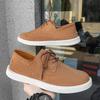 Fashion Suede Men'S Business Casual Shoes  New Men'S Leather Casual Breathable Shoe Series Large Soft Soled Driving Shoes