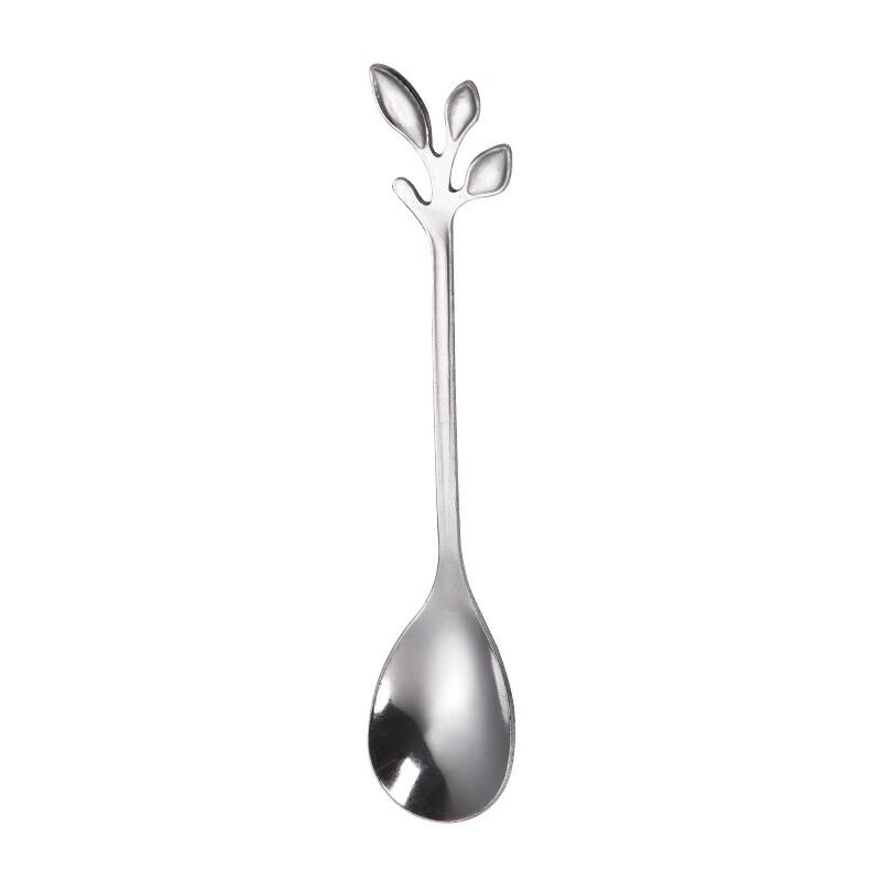 Stainless Steel Leaf Dessert Utensil Set