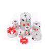 CNC Motor Jaw Shaft Coupler Flexible Spider Plum Coupling D25 L30 4mm 5mm 6mm 6.35mm 8mm 9mm 10mm 12mm Elastic Coupling