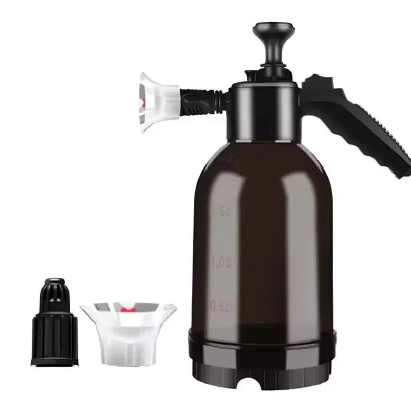 

2L Pet Shower Gel Foaming Machine for Cat Bathing Shampoo Bath Liquid Dilution Bottle Automatic Spraying Can Dog Bath Bubbler чорний