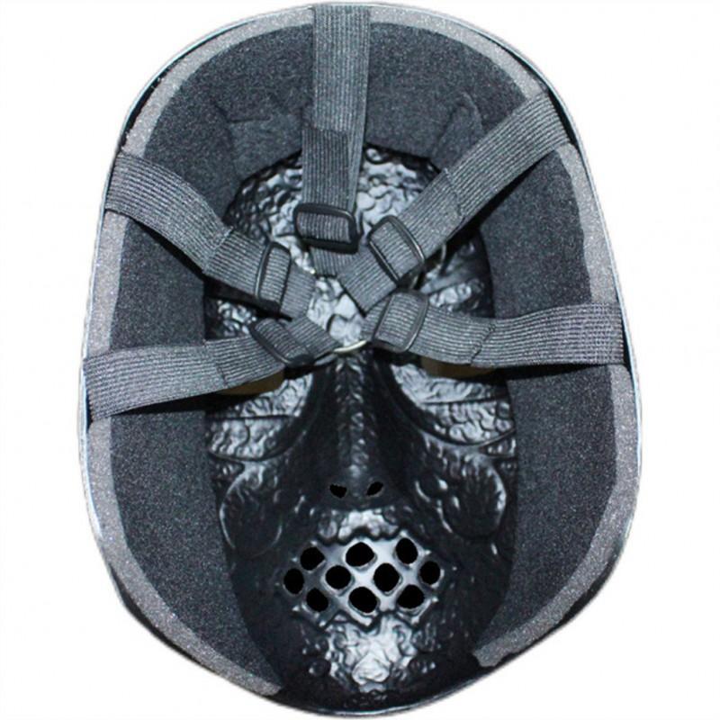 Halloween Mask Resin Harry Potter Death Eater Lucius Malfoy Cosplay Party Prop
