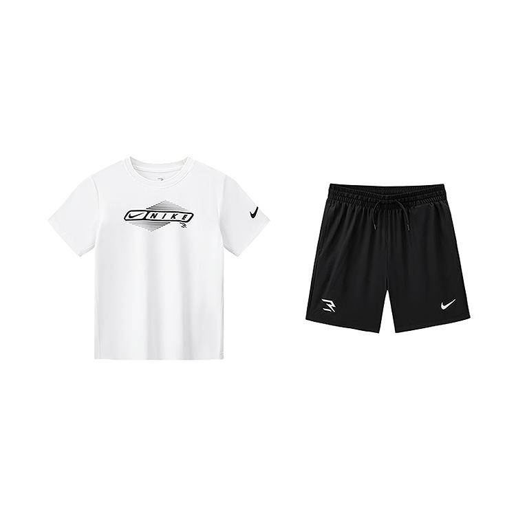 Nike Kids Casual Sportswear Sets Crew Neck Moderate