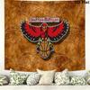 Atlanta Hawks Logo Wall Tapestry Aesthetic Wall Hanging Printed Fabric Blanket Decorative Tapestries for Bedroom Living Room Home Decor