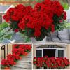 New 5 Heads Real Happy Flower Silk Photography Photo Gift Natural Simulated Rose Buds Crystal Grass Bouquet Home Decorative