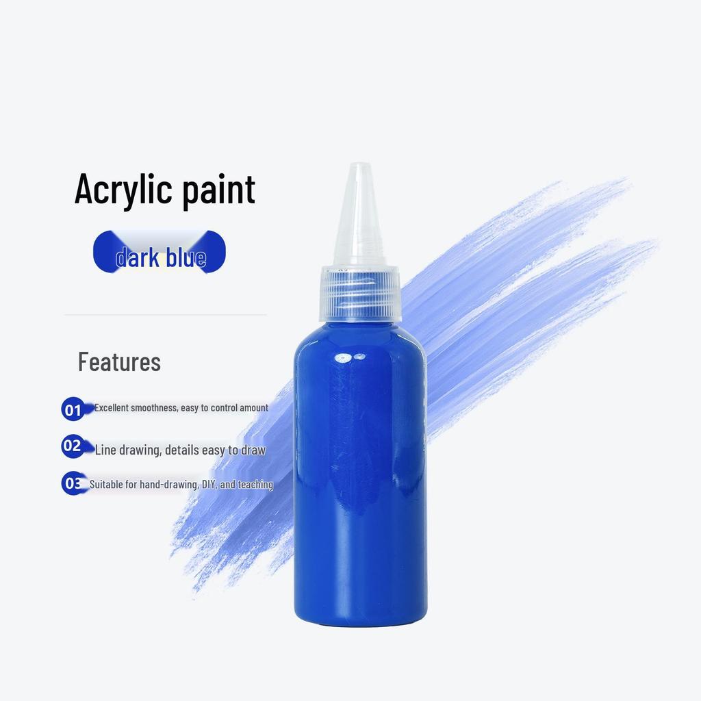 100ml Waterproof Acrylic Paint Set for Children's DIY Projects & Plaster Dolls.