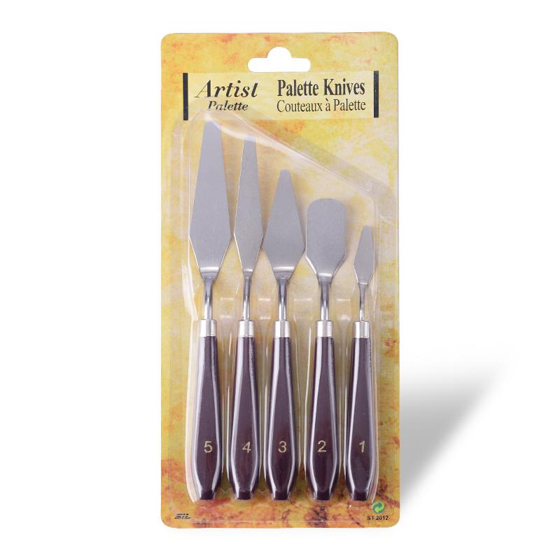 

FAIS DU Cake Spatula 5 Piece/Set Baking Pastry Tool Toner Tool Stainless Steel Oil Painting Knives Scraper Art Tools