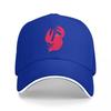 Crawfish Logo Black Baseball Cap with Pink Embroidered Design Adjustable Fit for Outdoor Activities and Casual Wear
