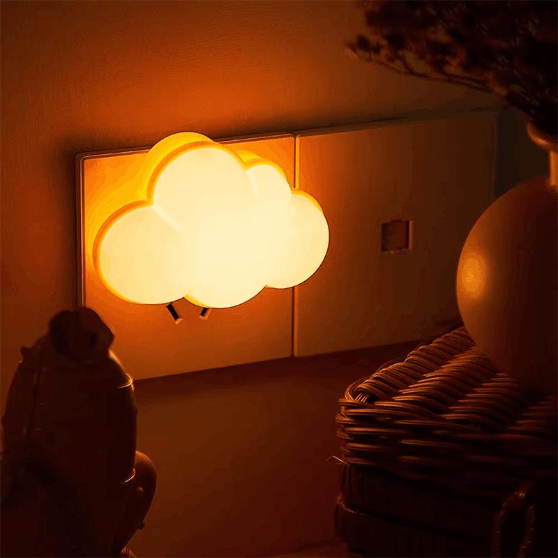Xiaomi LED Smart Motion Sensor Night Lights  Plug In Auto On/Off Cloud for Kids Bedroom Stair Hallway Study Bedhead Night Lamps